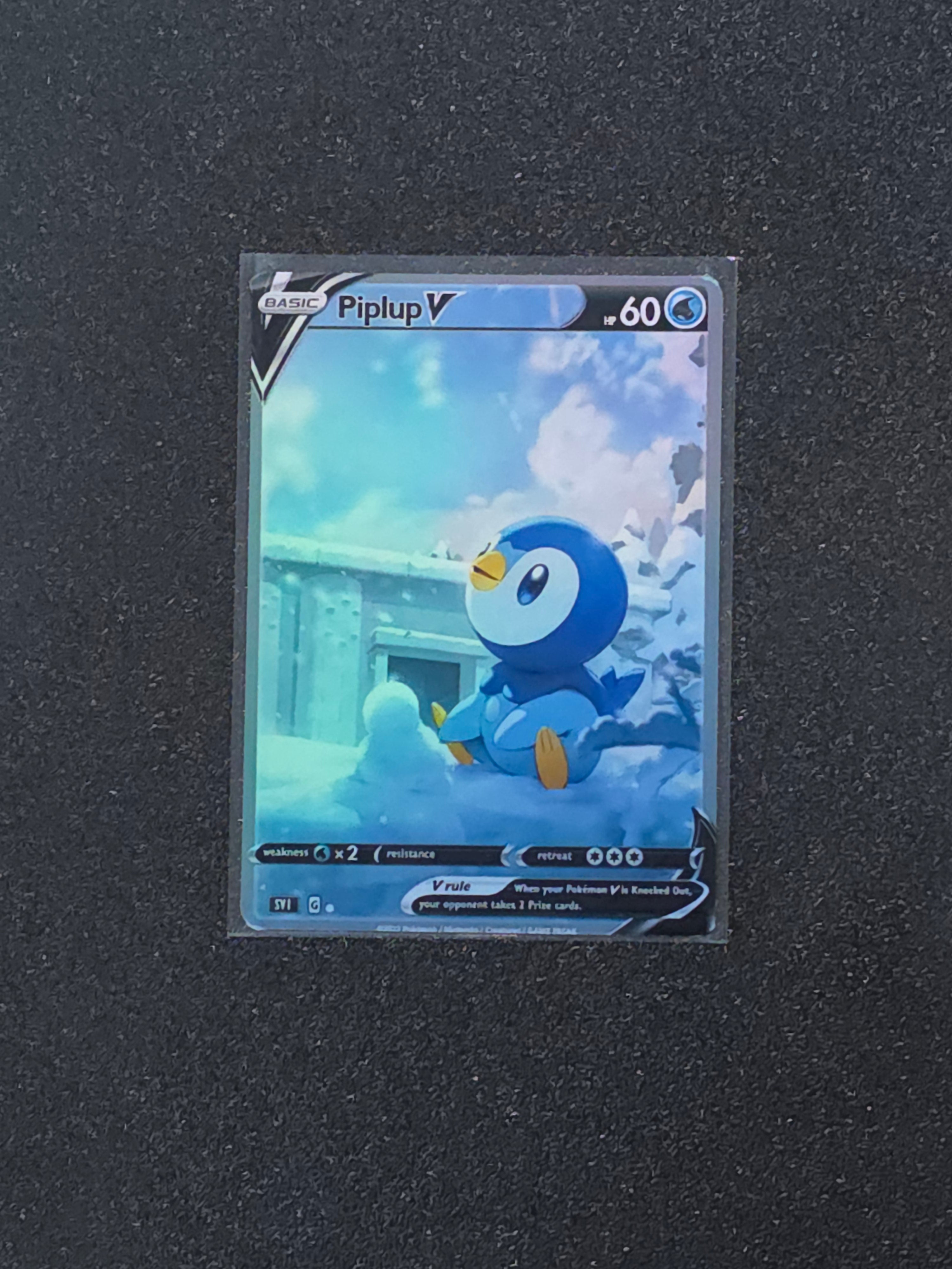 Piplup Fan Art Pokemon Card PTL 797