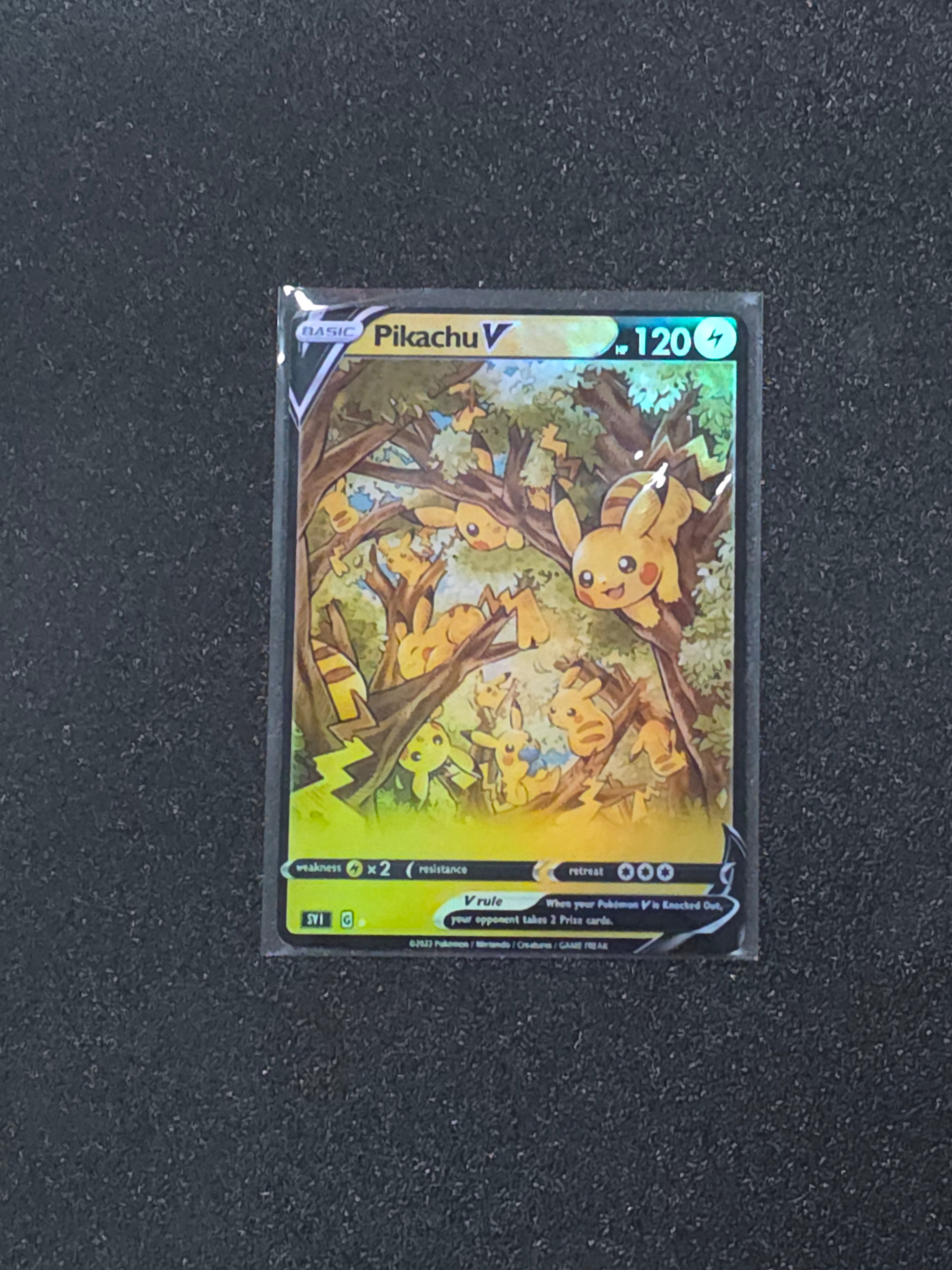 Pikachu Fan Art Pokemon Card PTL 800