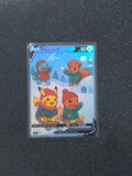 Pikachu Charmander Squirtle Vulpix Fan Art Pokemon Card PTL 802
