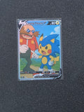 Sonic Pikachu  Eggman Fan Art Pokemon Card PTL 806