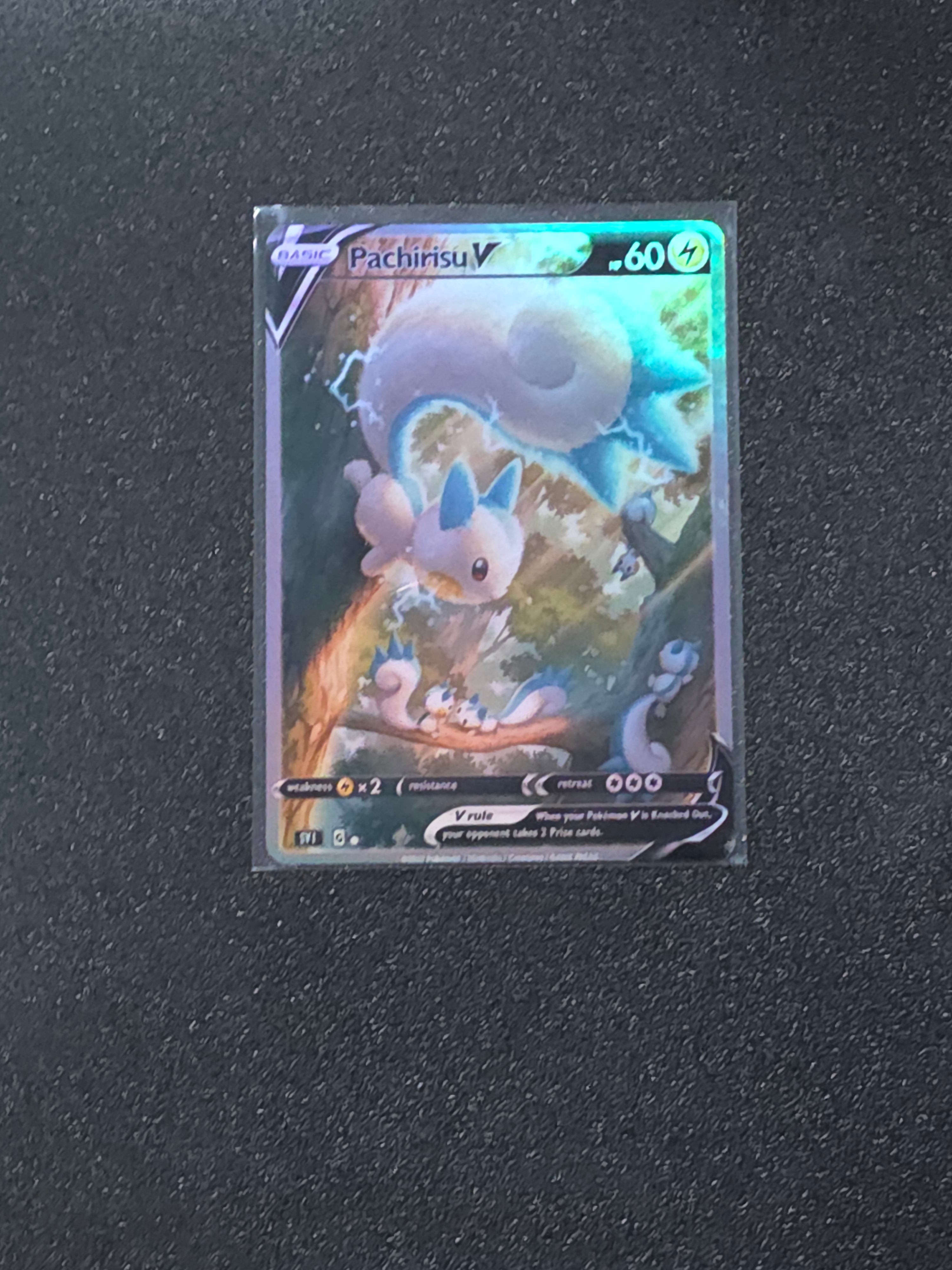 Pachurisu Fan Art Pokemon Card PTL 815