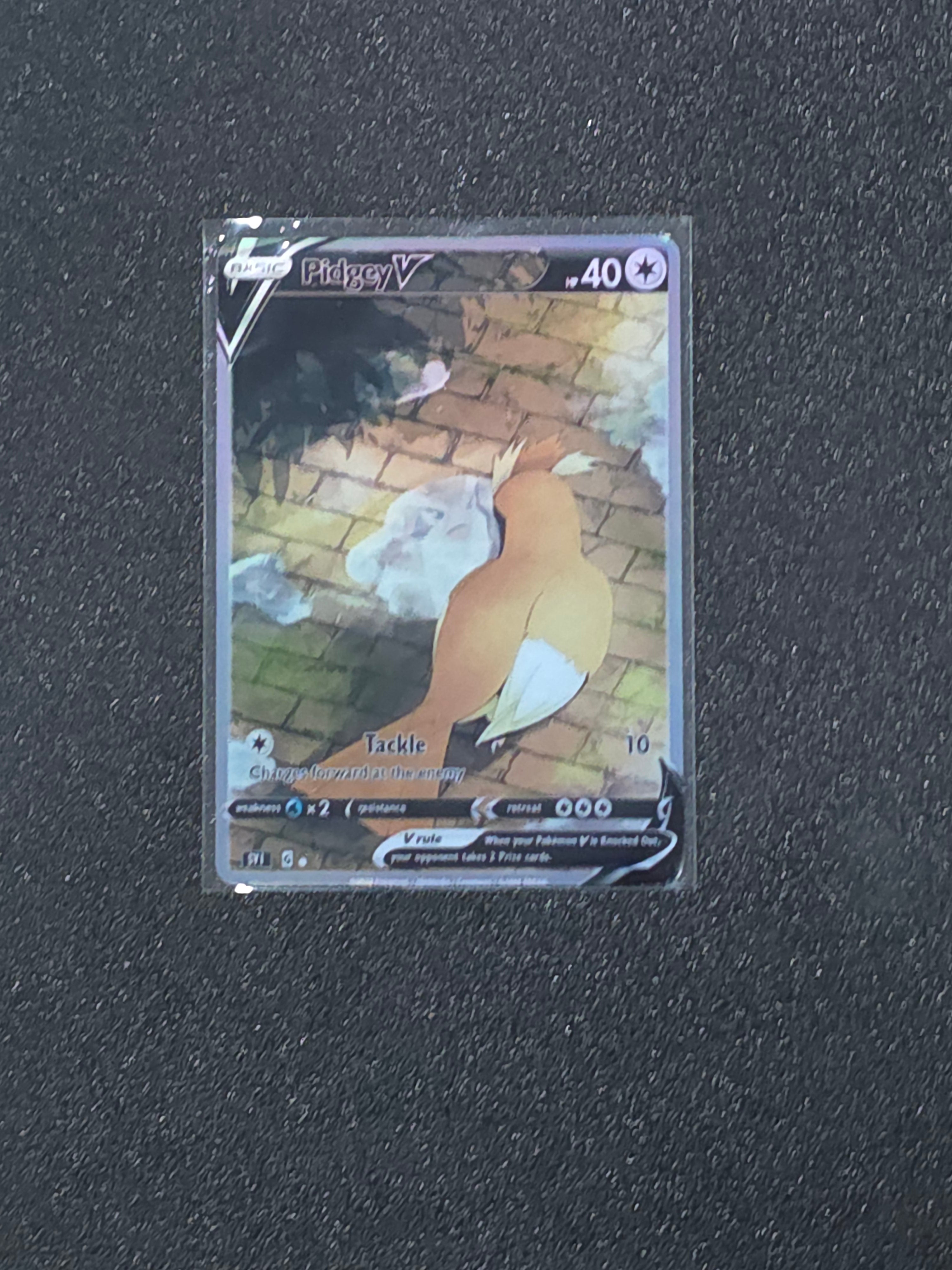 Pidgey Fan Art Pokemon Card PTL 820