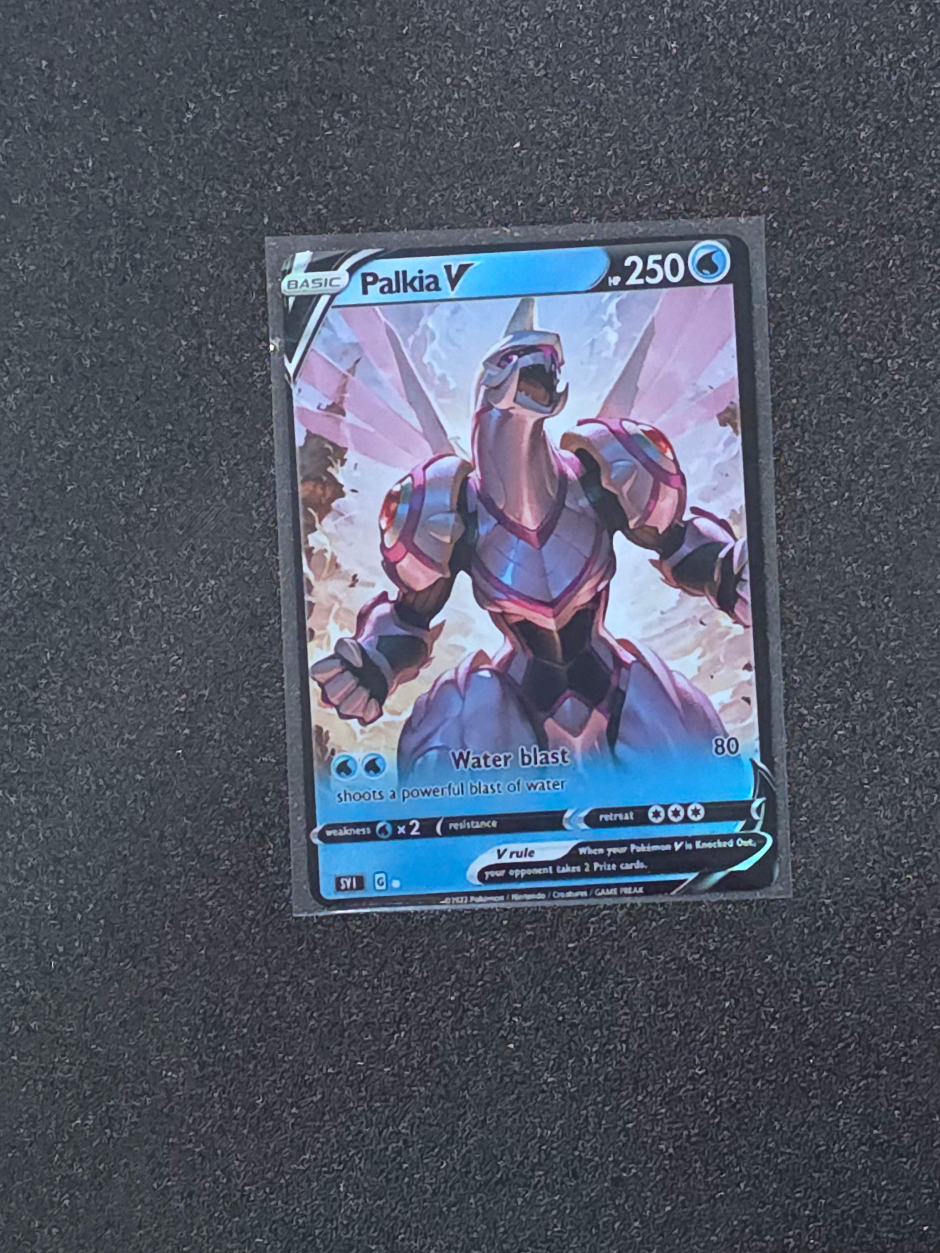 Palkia Fan Art Pokemon Card PTL 823