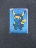 Sub Zero Pikachu Fan Art Pokemon Card PTL 834