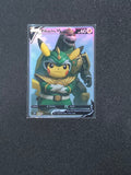 Green Ranger Pikachu Fan Art Pokemon Card PTL 835