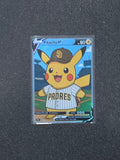San Diego Padres Pikachu Fan Art Pokemon Card PTL 843