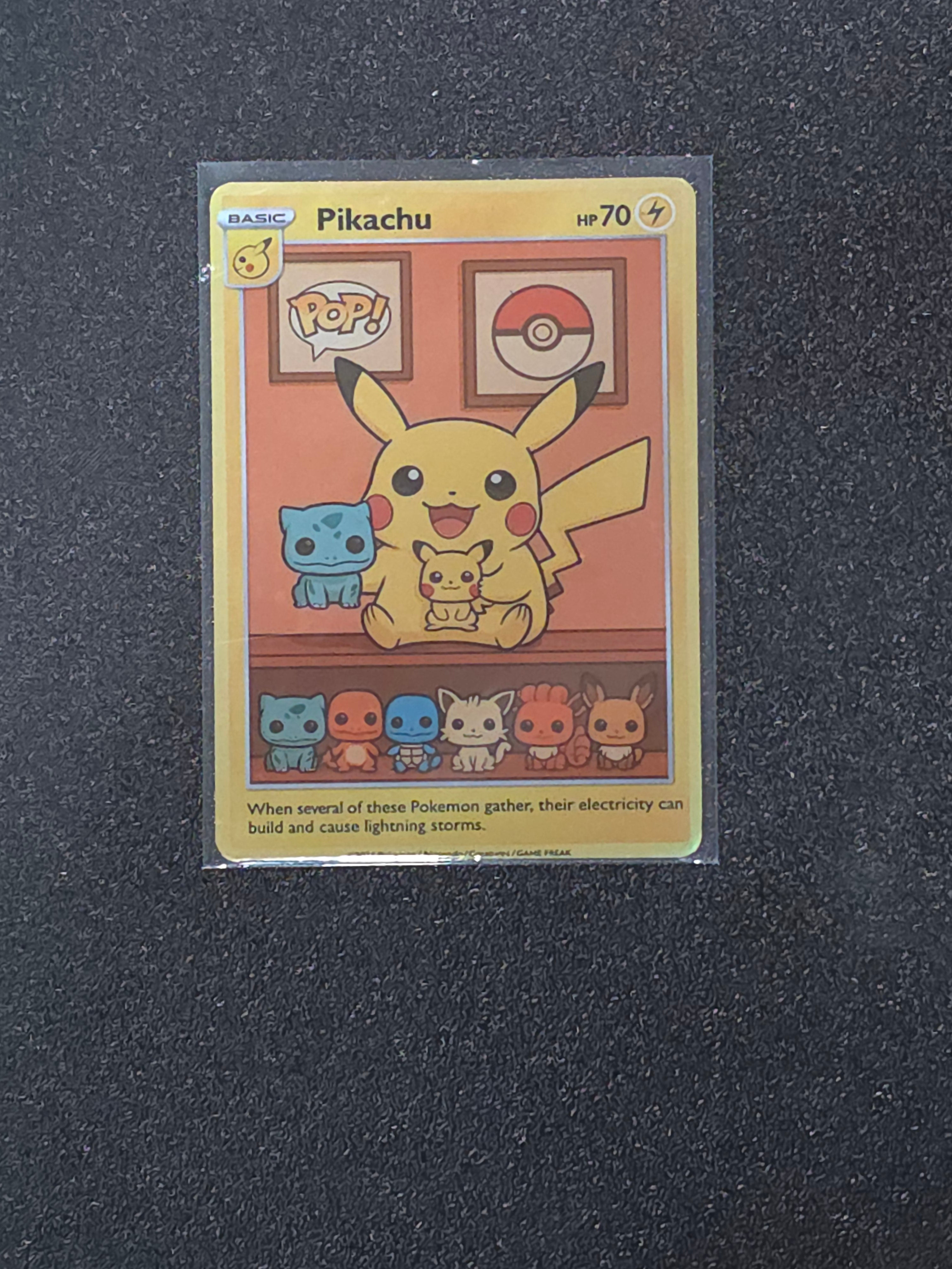 Funko Pop Pikachu Fan Art Pokemon Card PTL 846