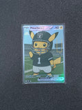 Raiders Pikachu Fan Art Pokemon Card PTL 852