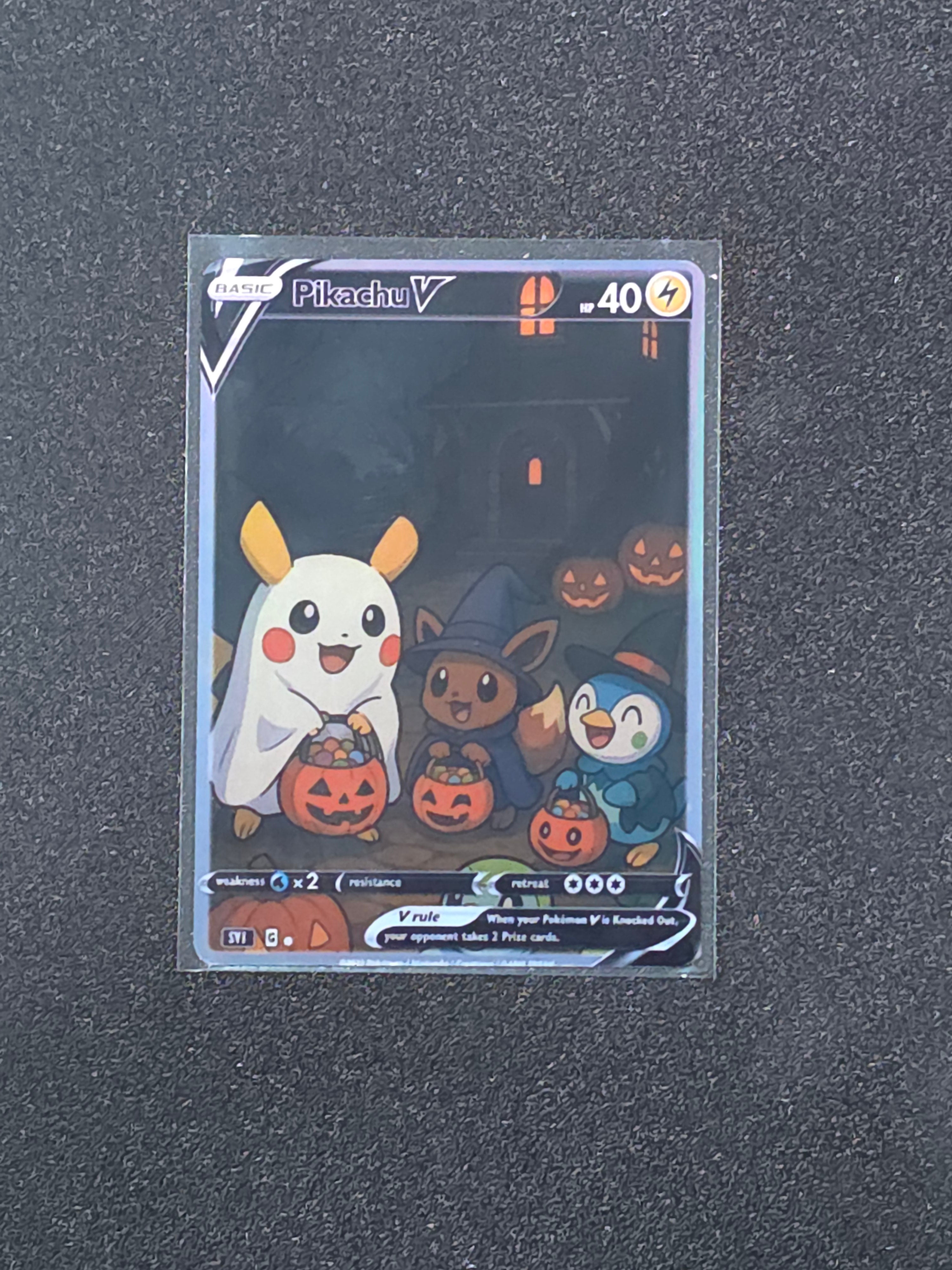 Pikachu Fan Art Pokemon Card PTL 857