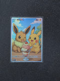 Eevee Pikachu Fan Art Pokemon Card PTL 878