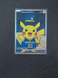 Golden State Warriors Pikachu Fan Art Pokemon Card PTL 896