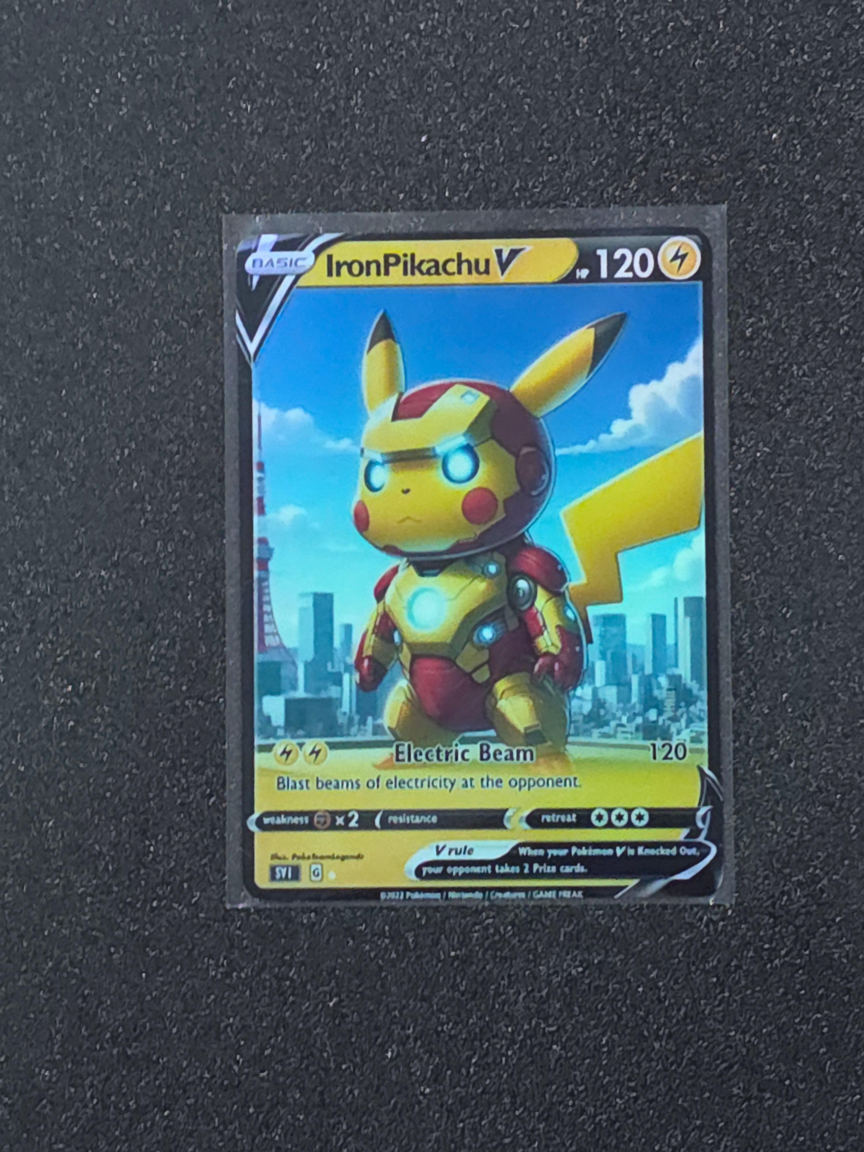 Fan Art Pokemon Card PTL 917