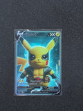 Wolverine Pikachu Fan Art Pokemon Card PTL 971