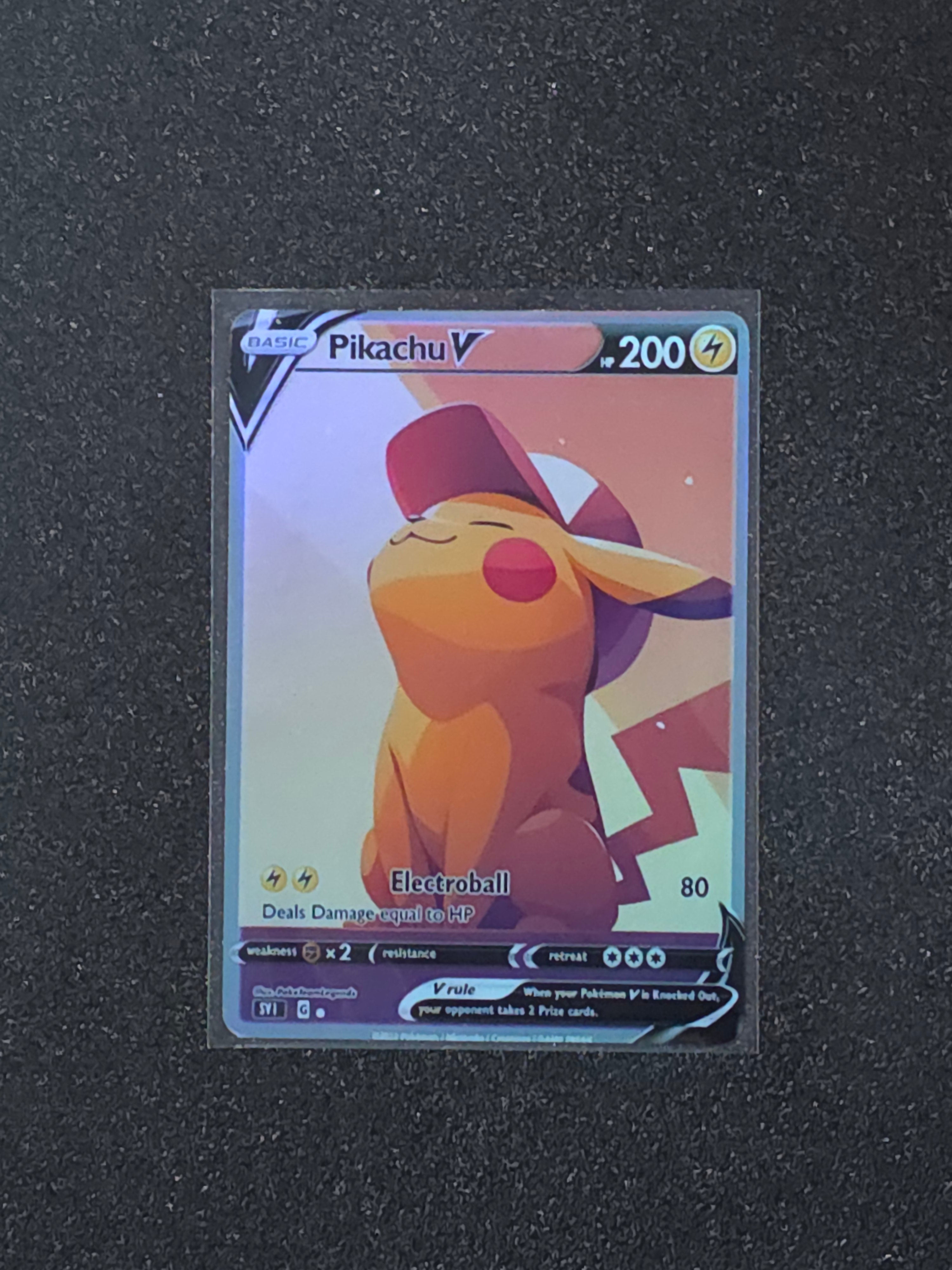 Pikachu Fan Art Pokemon Card PTL 967