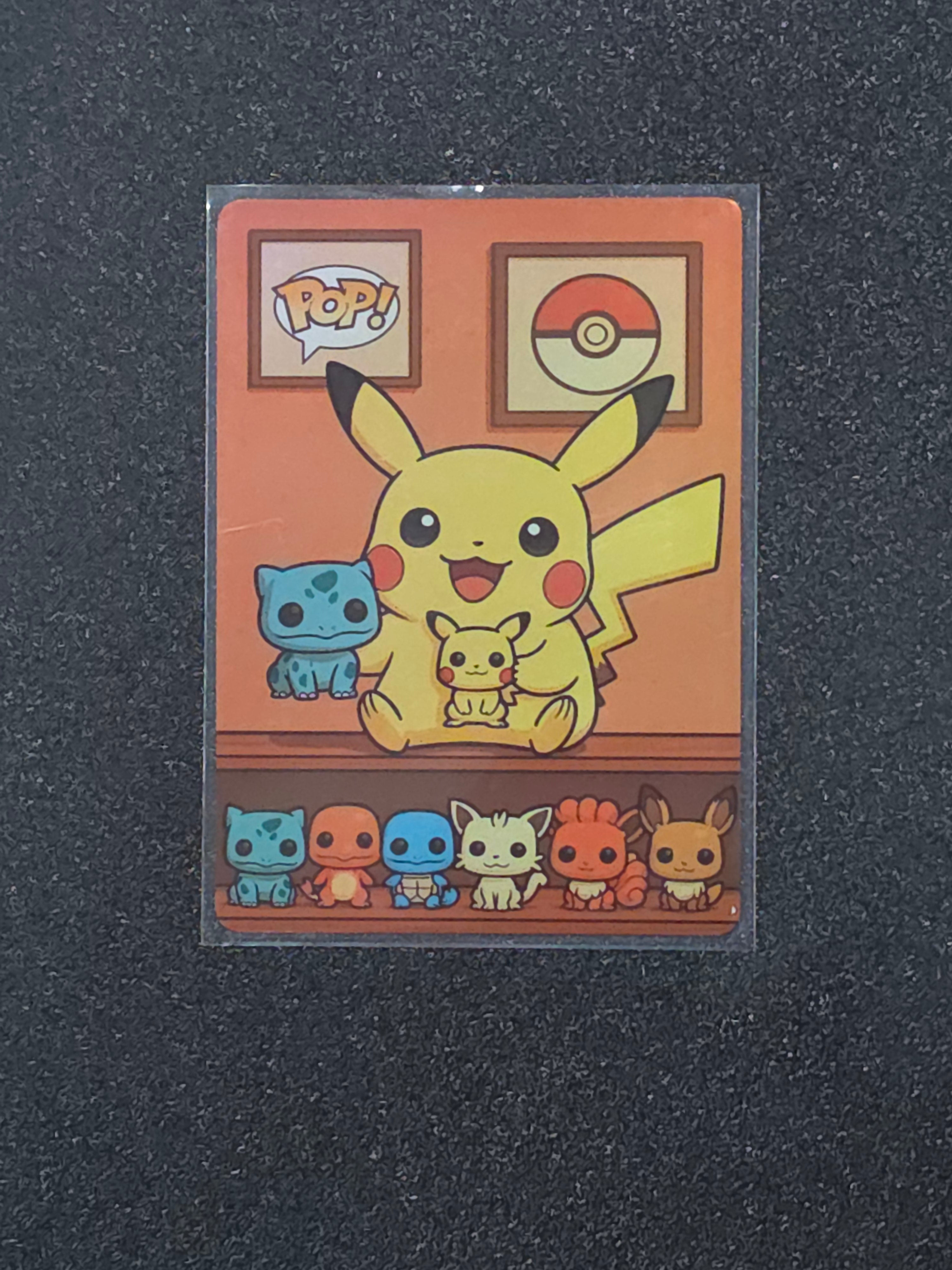 Pikachu Fan Art Pokemon Card PTL 962