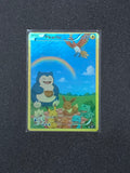 Snorlax Pikachu Eevee Fan Art Pokemon Card PTL 955