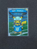 San Diego Chargers Pikachu Fan Art Pokemon Card PTL 981