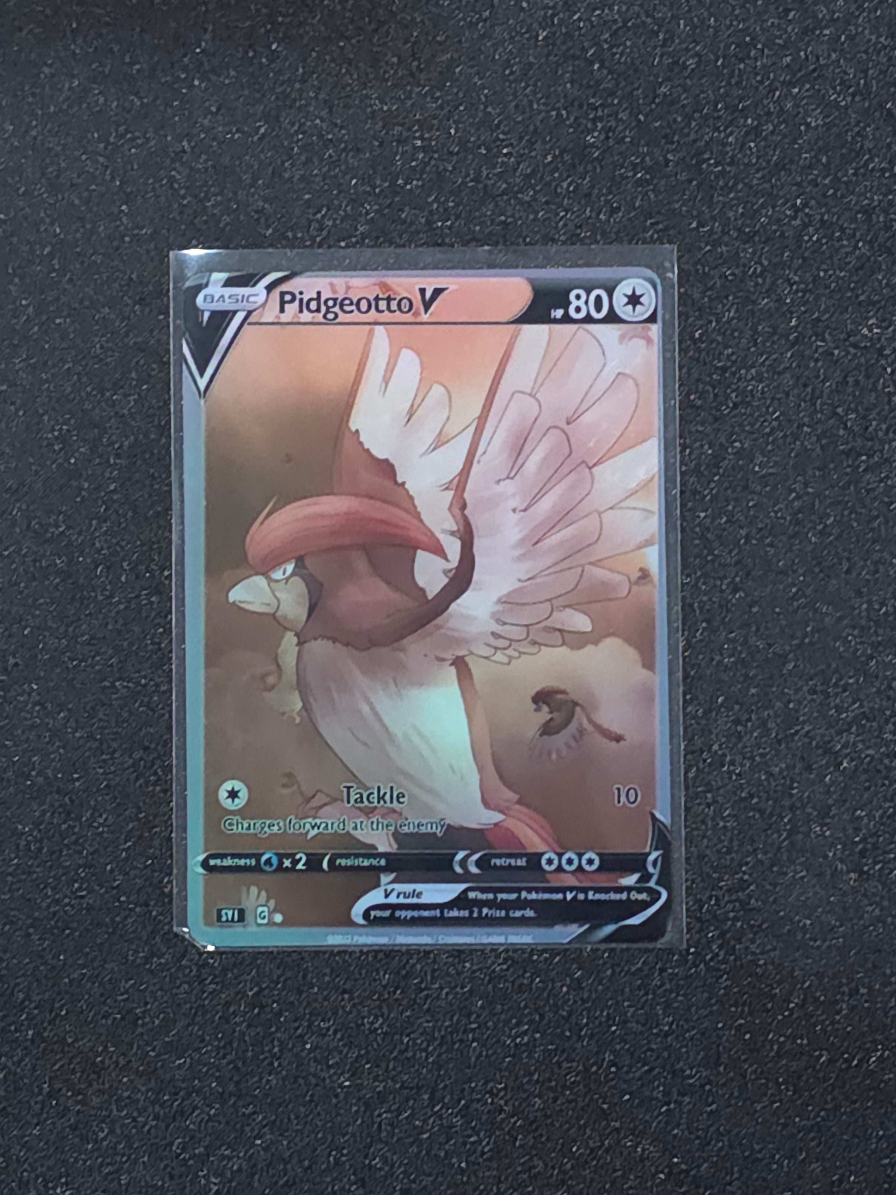 Pidgeotto Fan Art Pokemon Card PTL 956