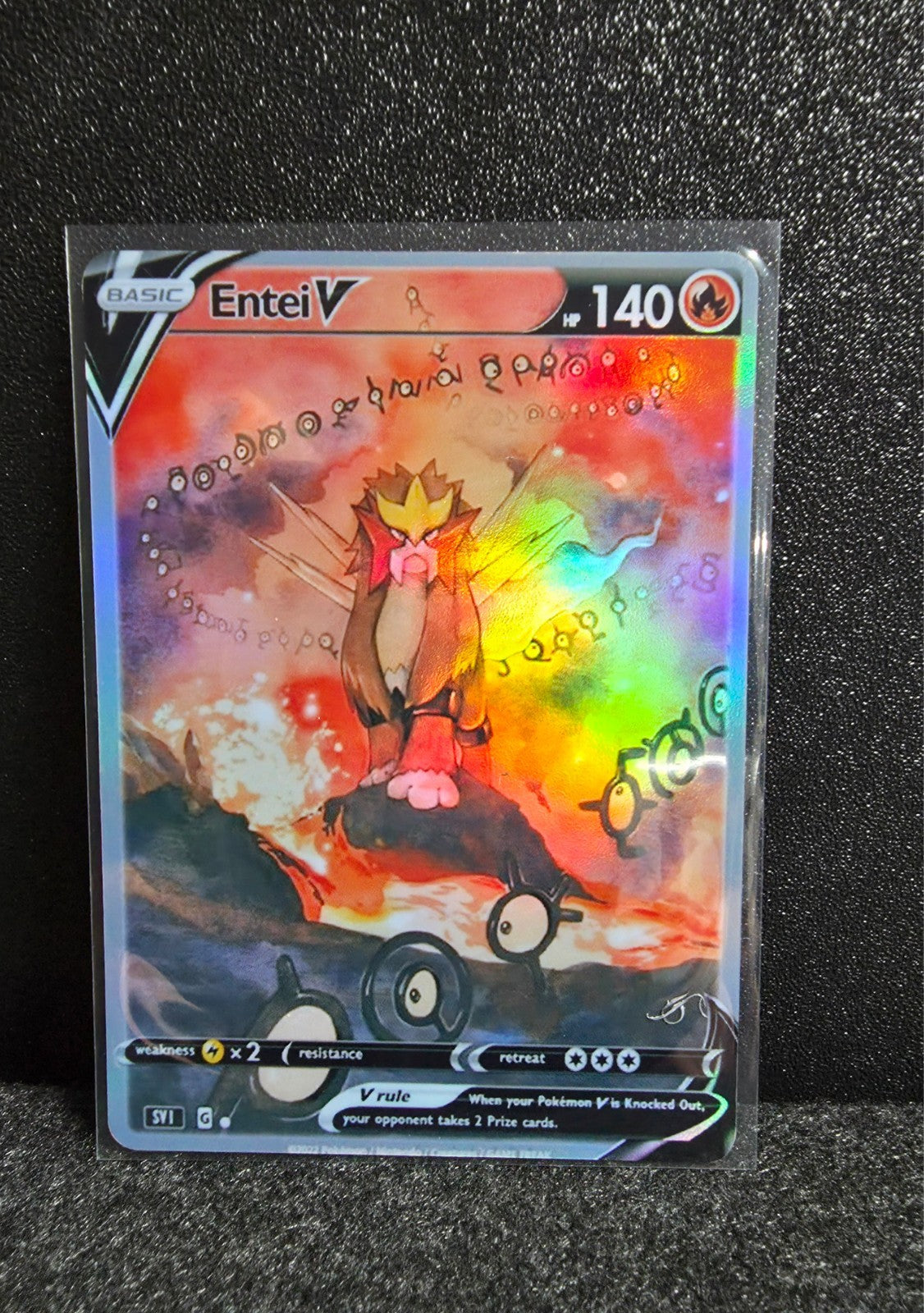 Entei Card *Fan Art** PTL 163