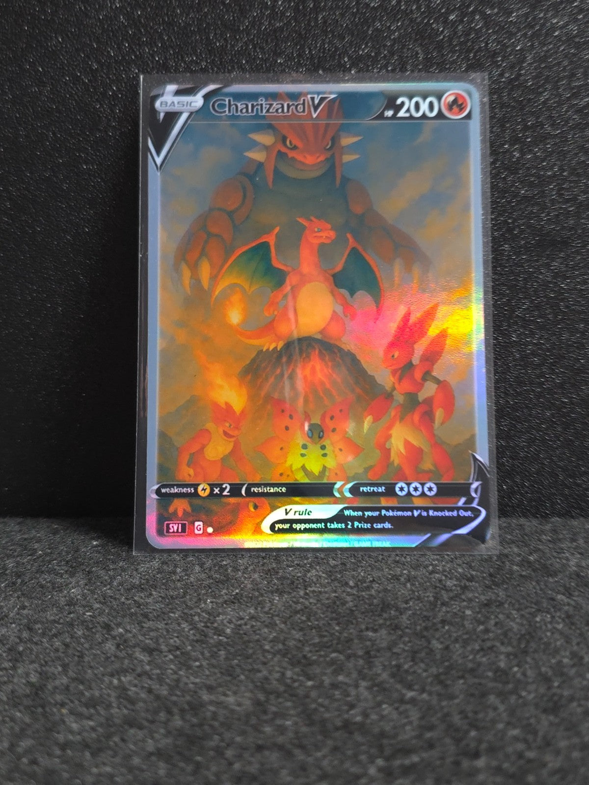 Groudon Charizard Infernape Card *Fan Art** PTL c5