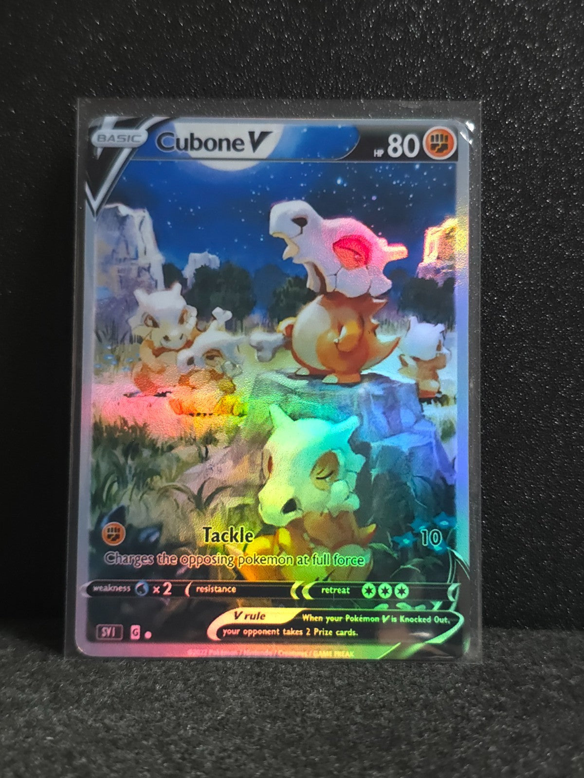 Cubone Card *Fan Art** PTL 117