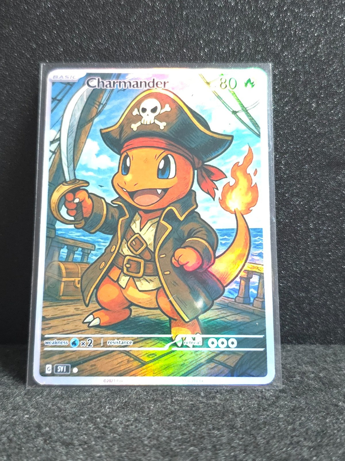 Charmander Card *Fan Art** PTL c59