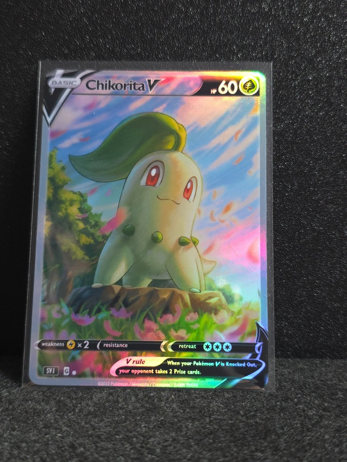 Chikorita Card *Fan Art** PTL c38