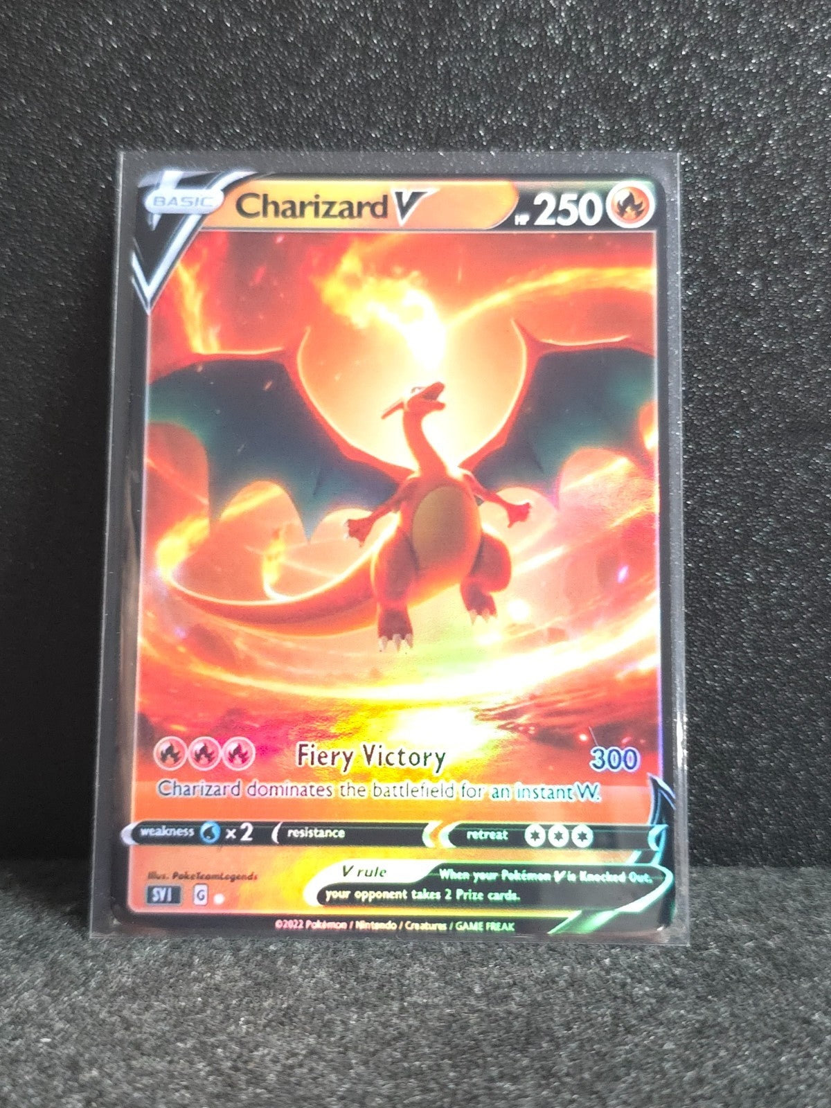 Charizard Card *Fan Art** PTL c56