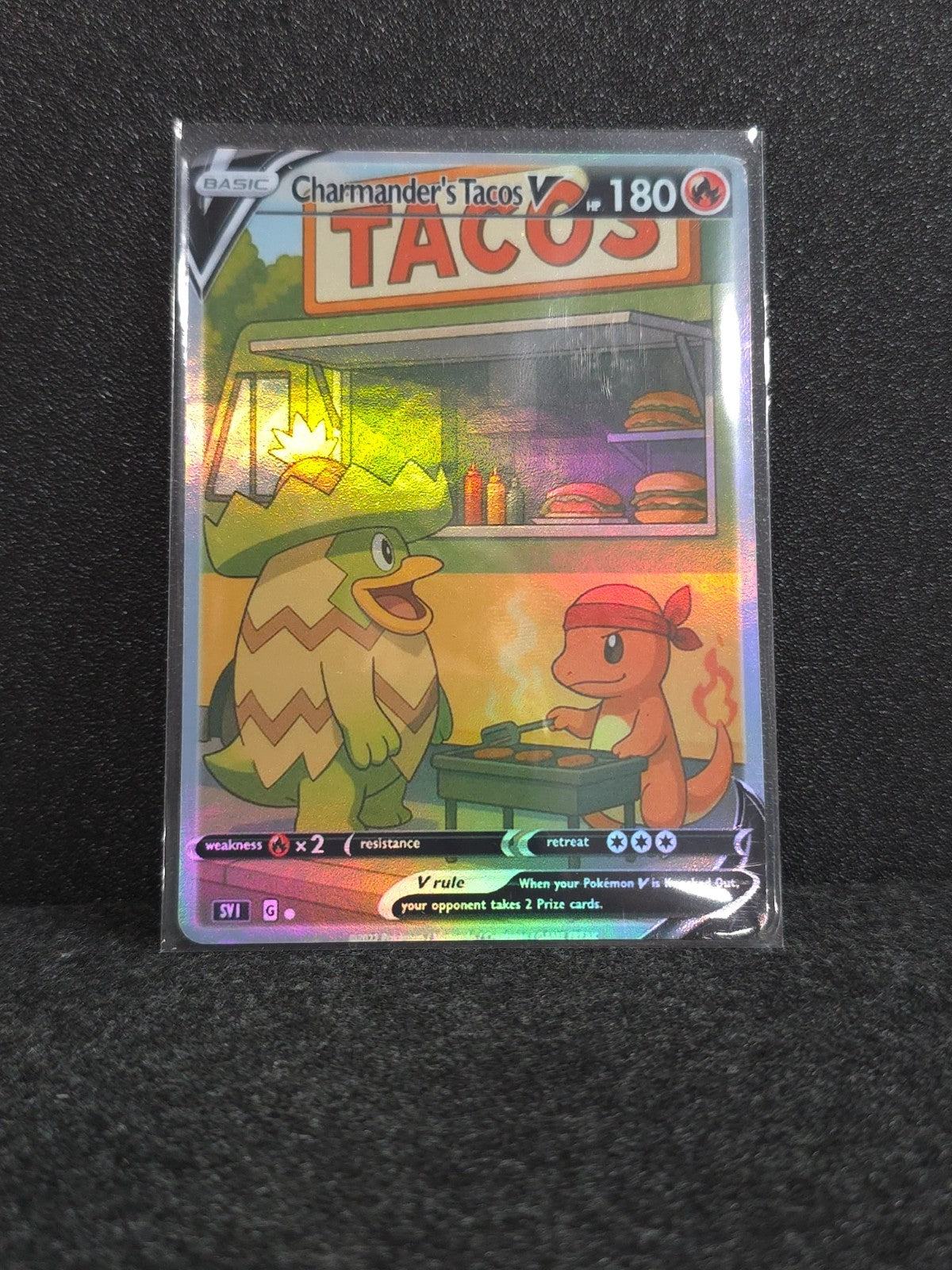 Charmander's Tacos Card *Fan Art** PTL C1