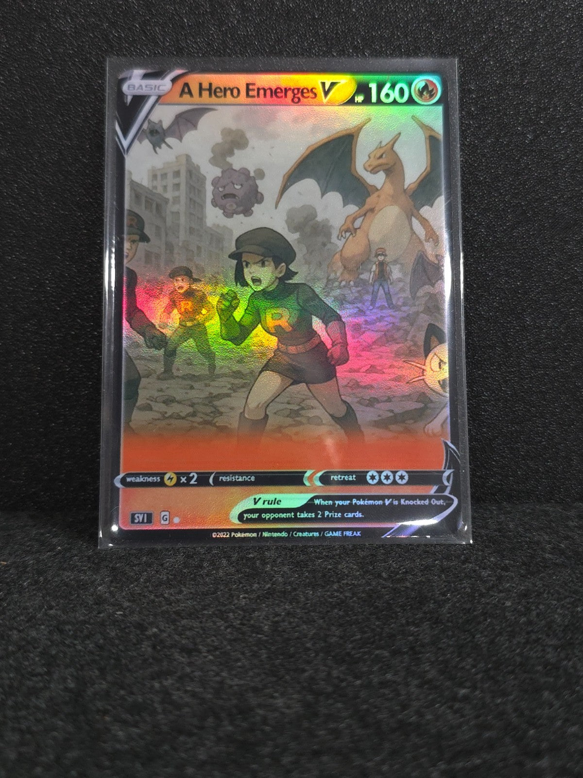 Charizard and Red Card *Fan Art** PTL C2