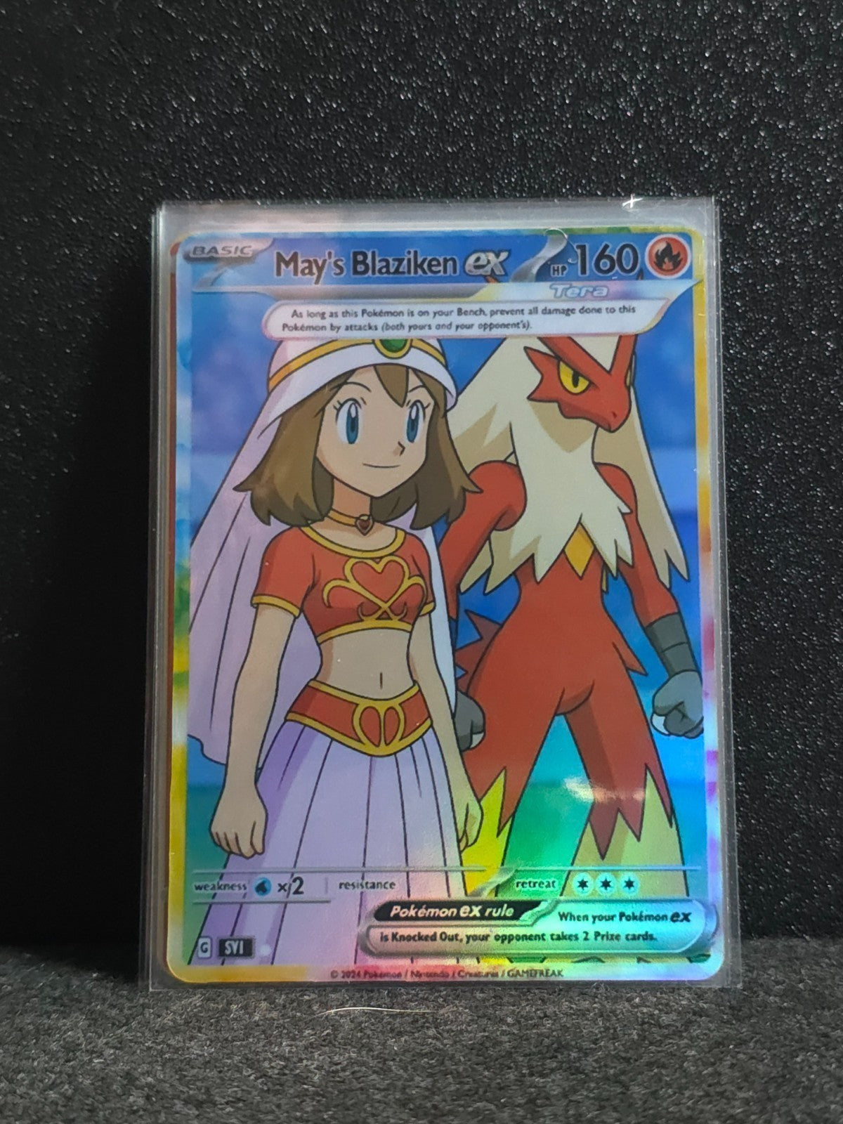May's Blaziken Card *Fan Art** PTL 79