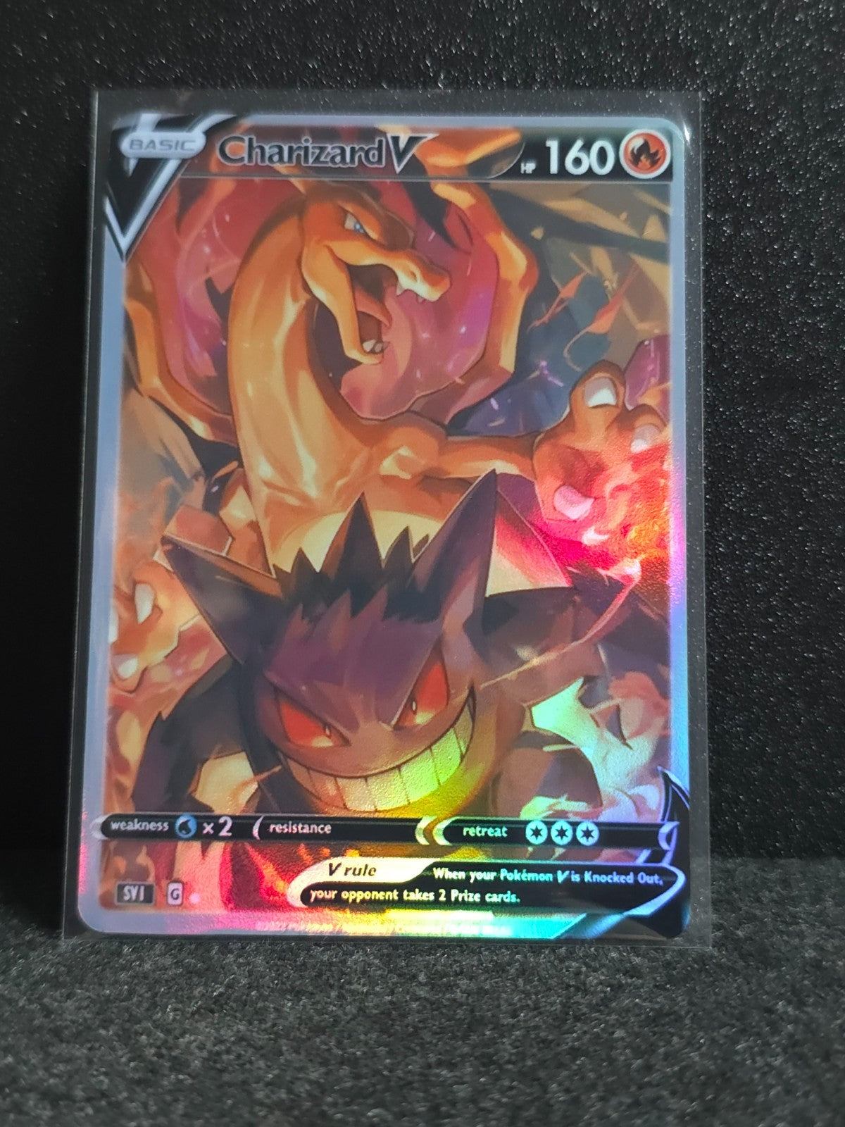 Charizard & Gengar Card *Fan Art** PTL c76