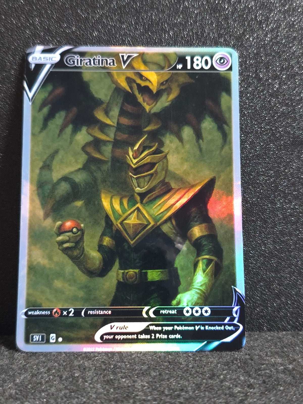 Giratina Lord Drakkon Card *Fan Art** PTL 242