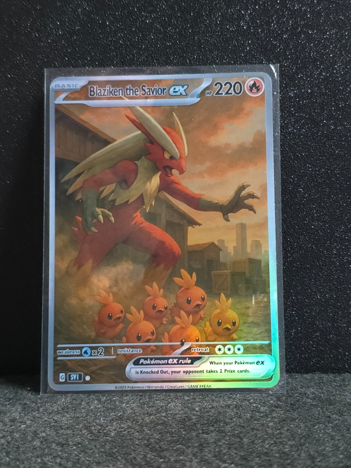 Blaziken Card  PTL 50