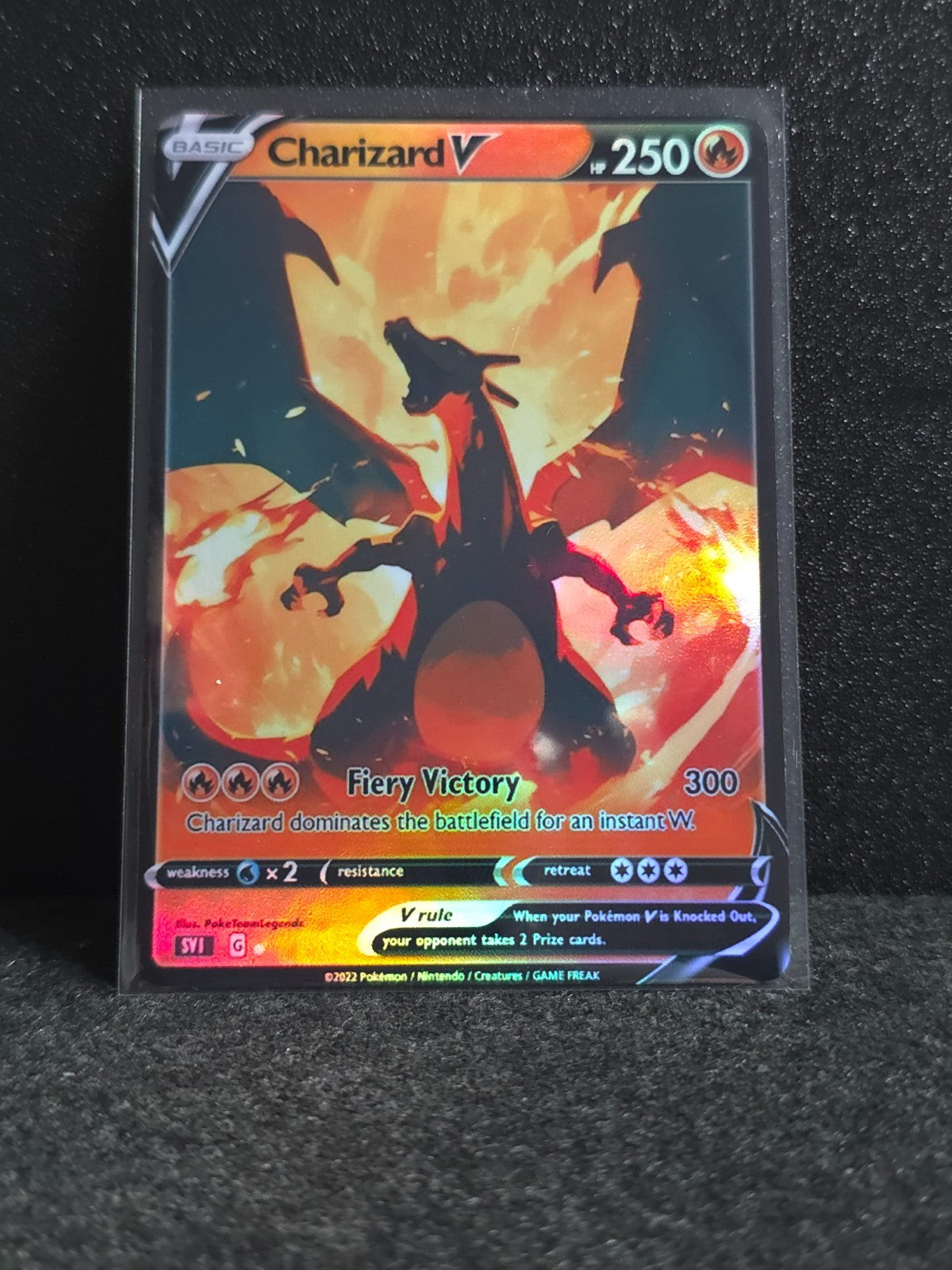 Charizard Card *Fan Art** PTL 110