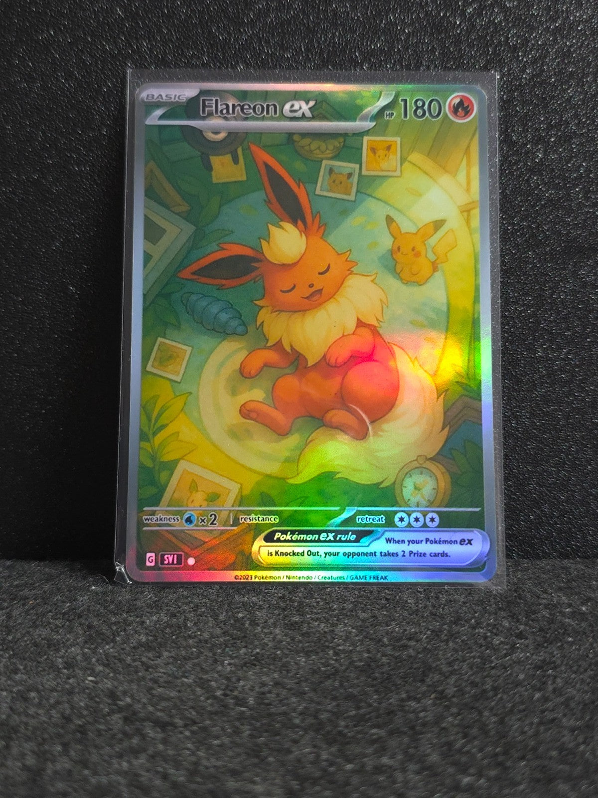 Flareon Card *Fan Art** PTL 196