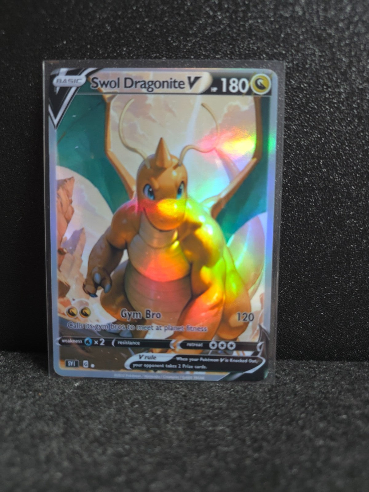 Swol Dragonite Card *Fan Art** PTL 148