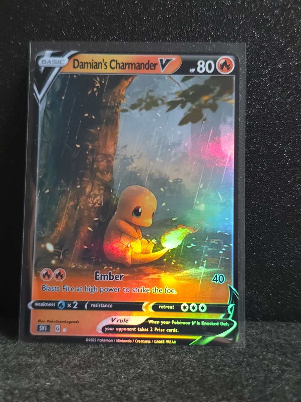 Charmander Card *Fan Art** PTL c79