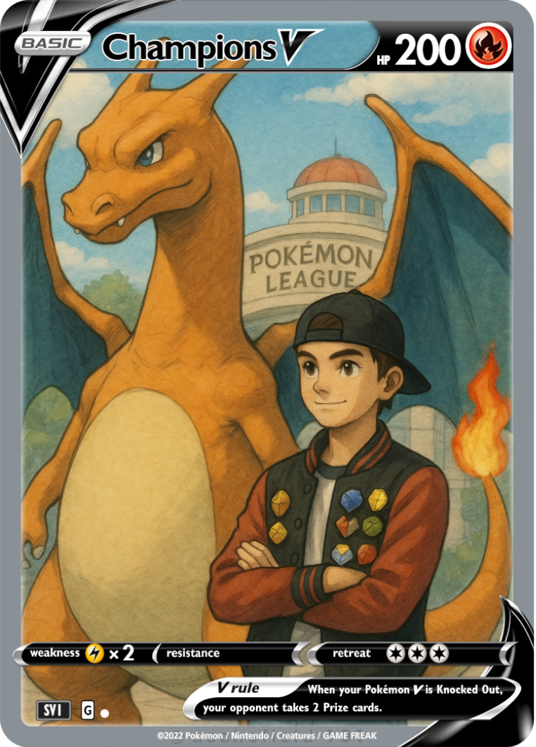Charizard Card *Fan Art** PTL c52
