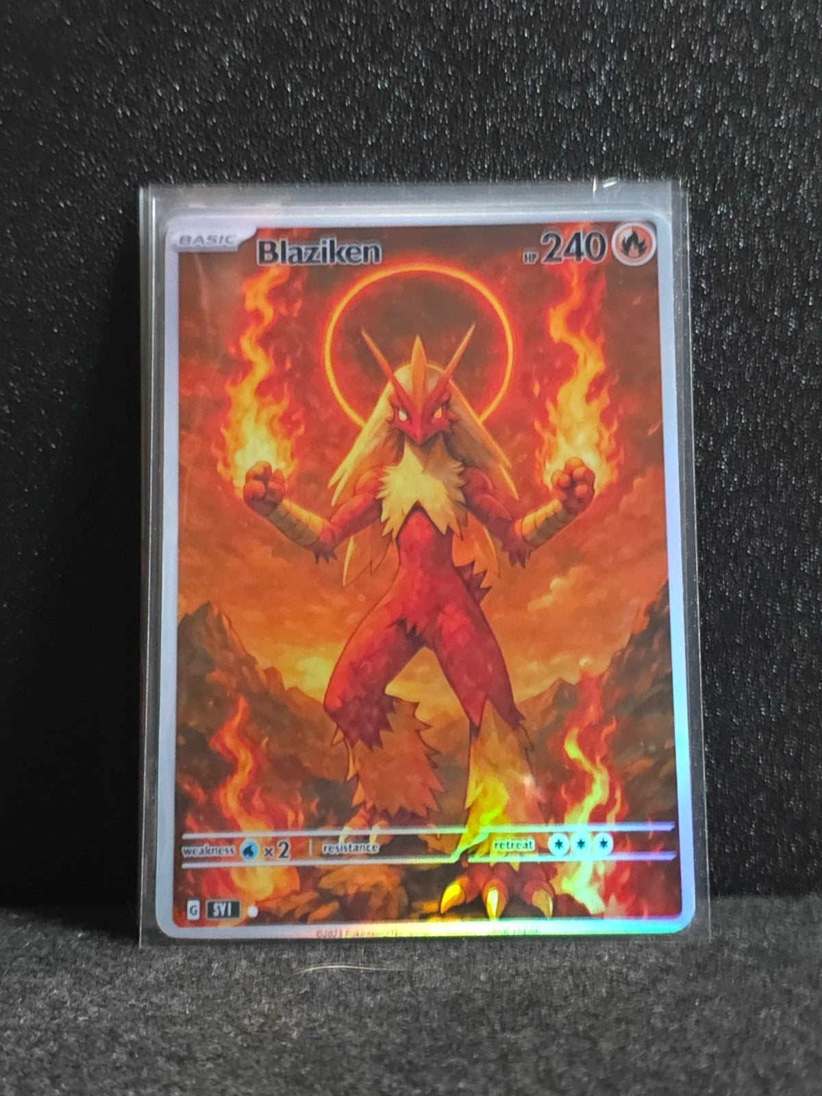 Blaziken Card *Fan Art** PTL 77