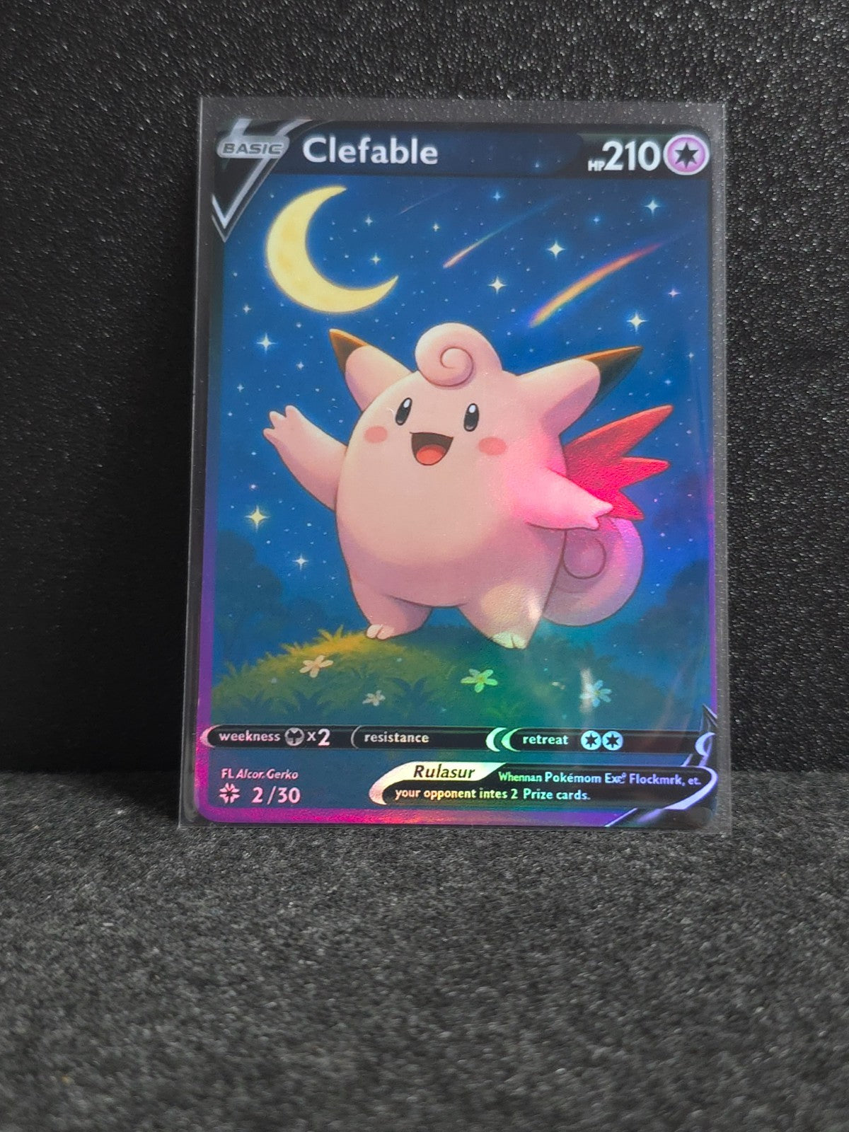 Clefable Card *Fan Art** PTL c10