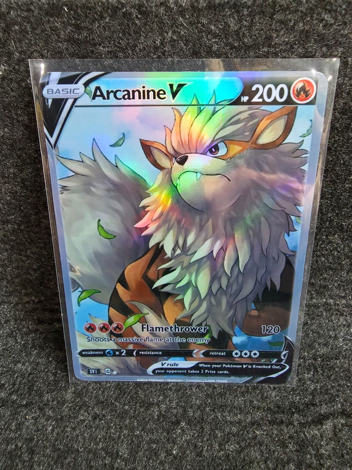 Arcanine Card PTL 3