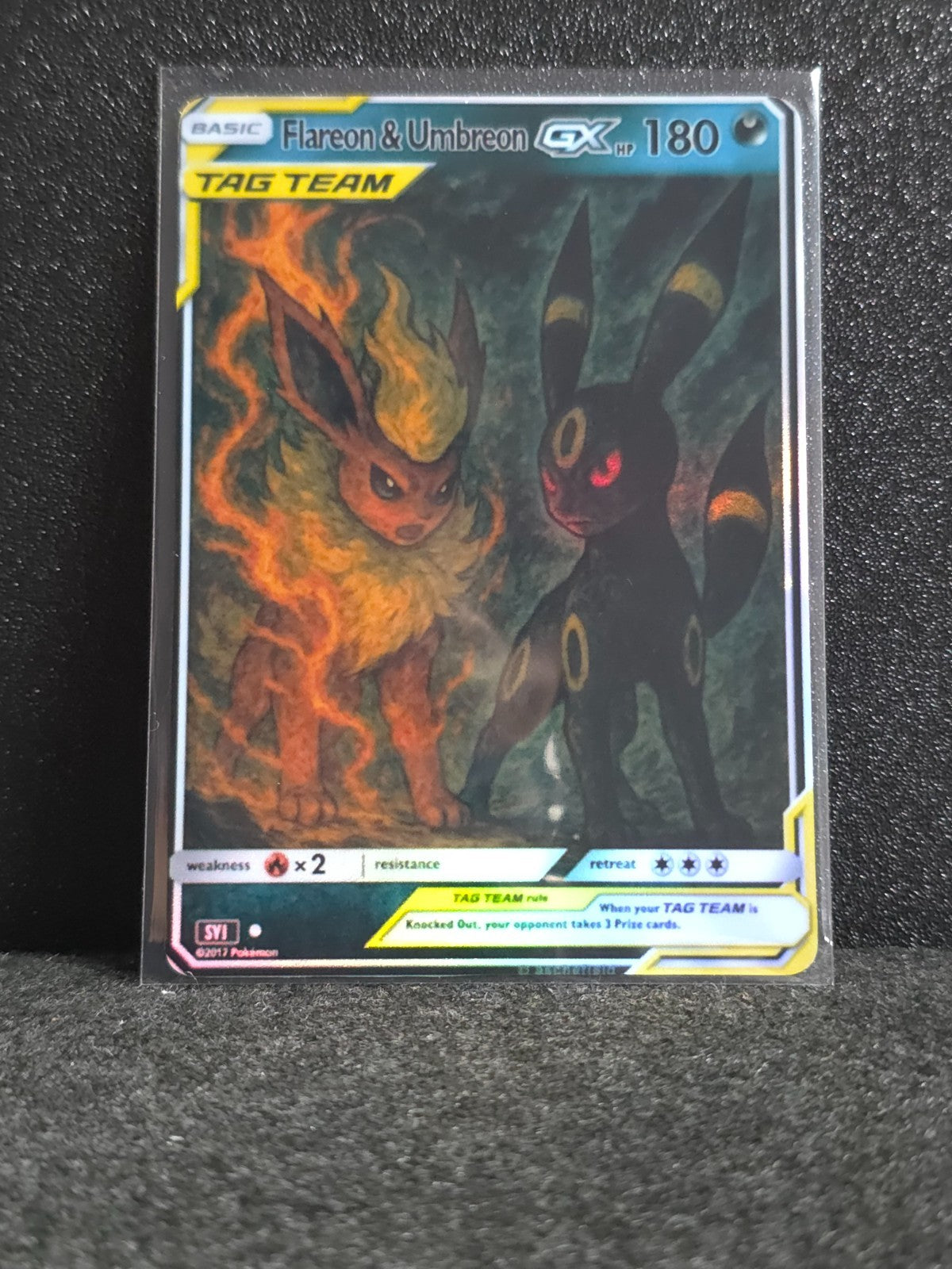 Flareon Umbreon Card *Fan Art** PTL 197