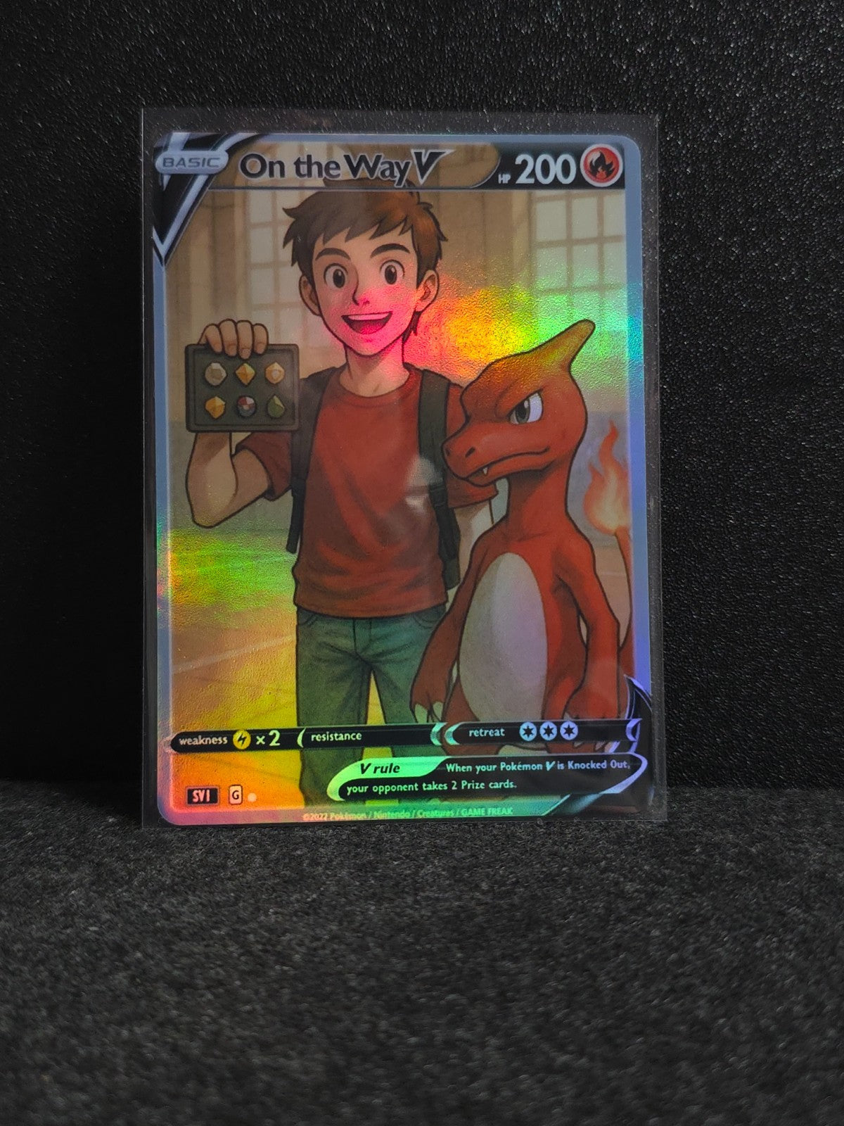 Charmeleon Story line card 2/3 Card *Fan Art** PTL c7