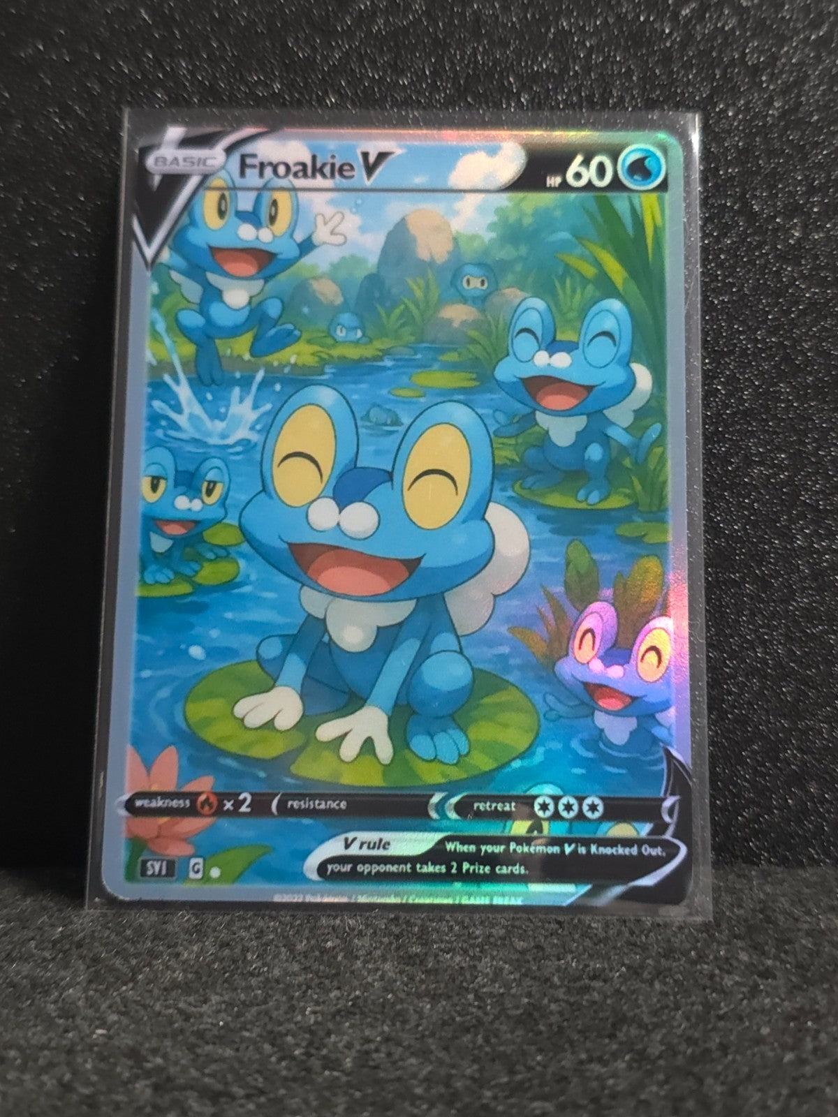Froakie Card *Fan Art** PTL 198