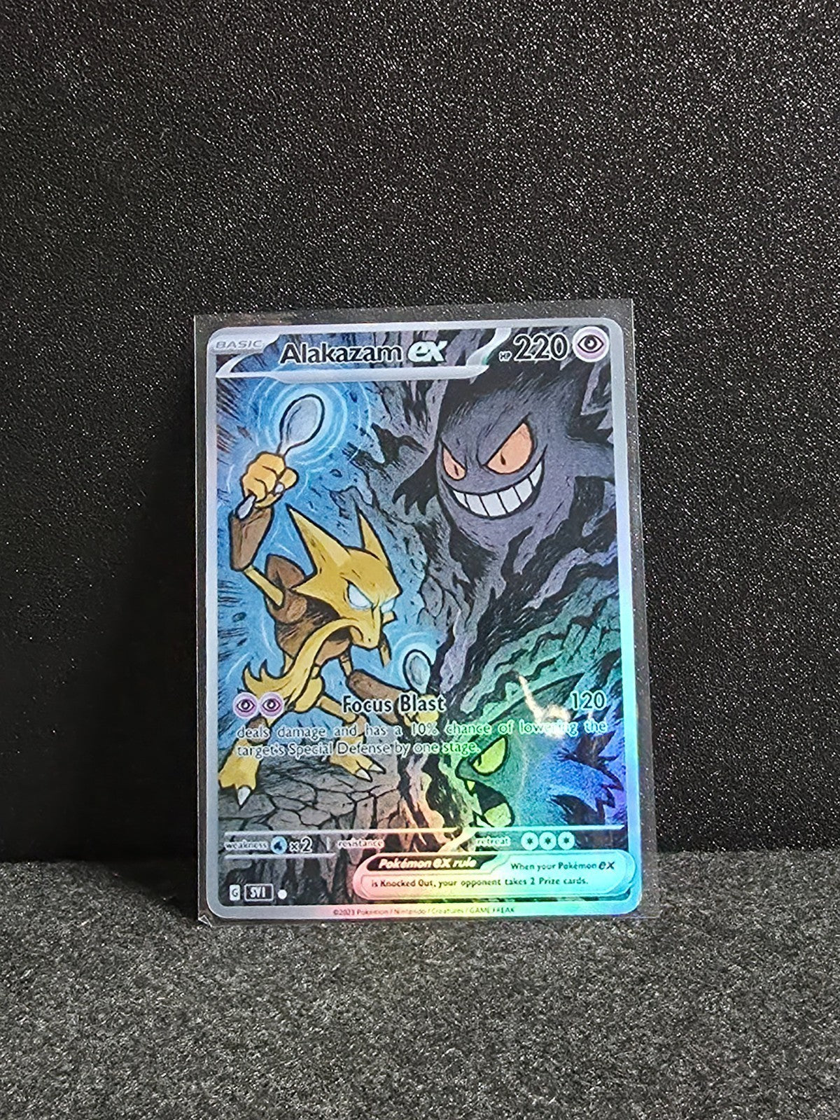 Alakazam & Gengar Card *Fan Art** PTL 24